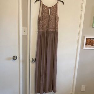 Mauve/Grey formal Nightway dress